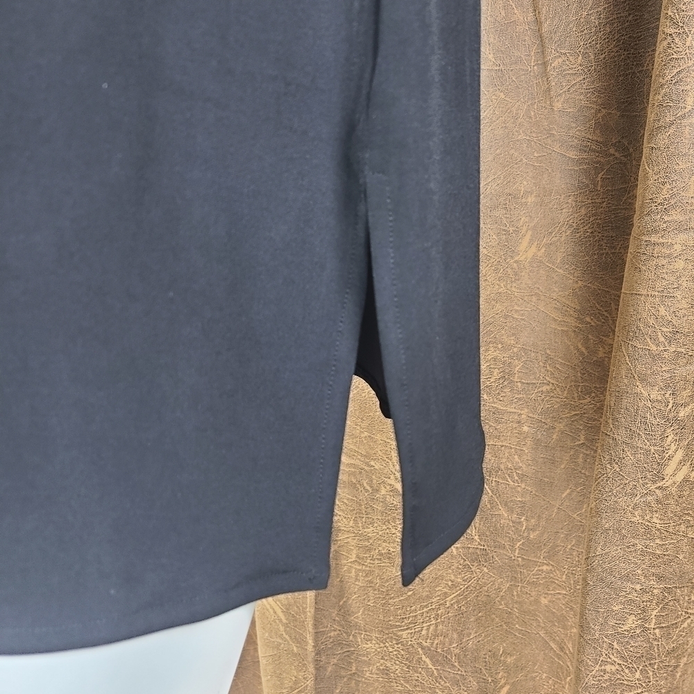 ALFANI Black Top‎ Plus Size - Picture 4 of 6